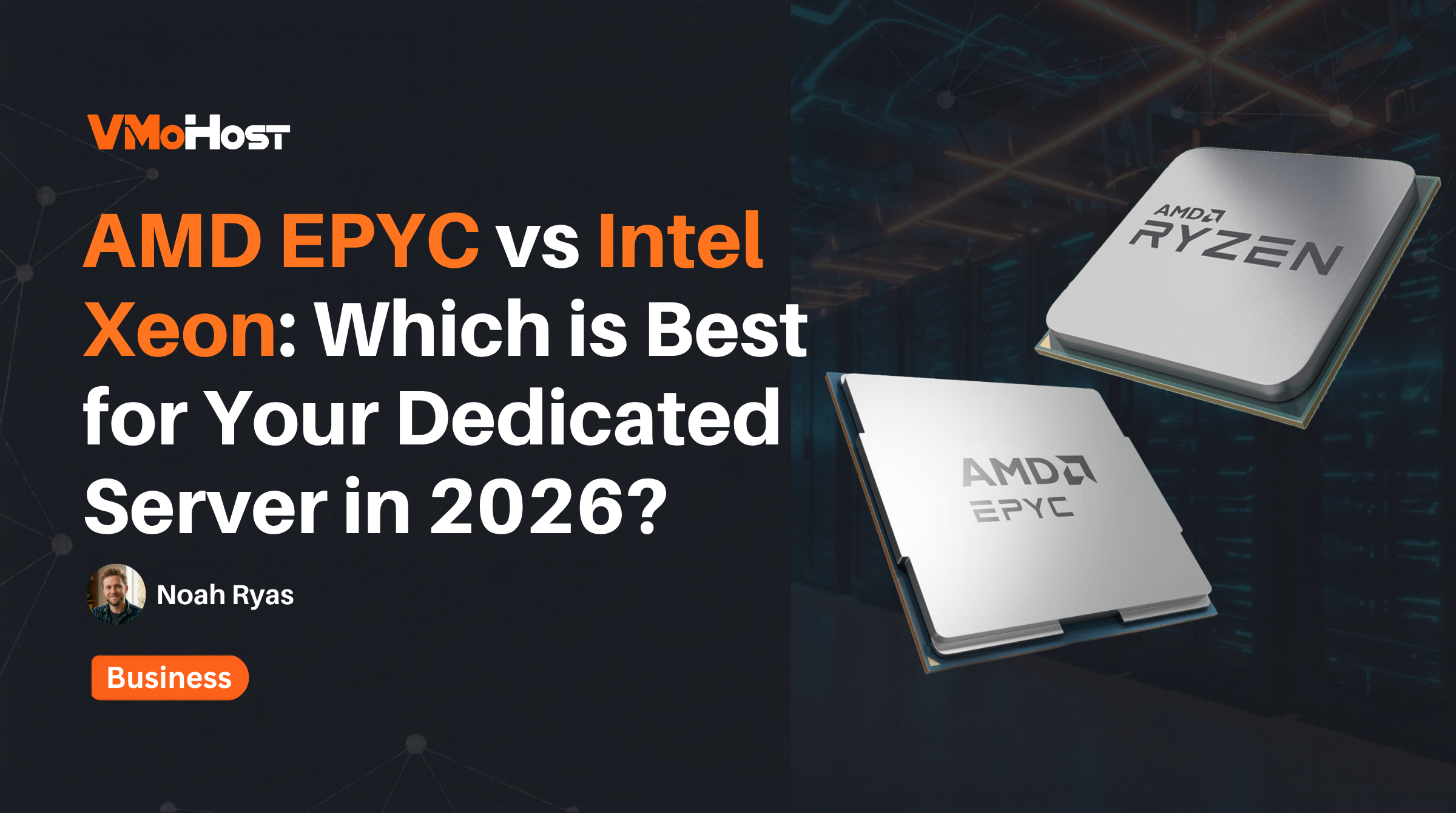 AMD EPYC vs Intel Xeon server CPU comparison 2026