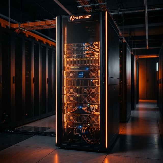 High-Performance VMoHost Intel Xeon Dedicated Server in Data Center